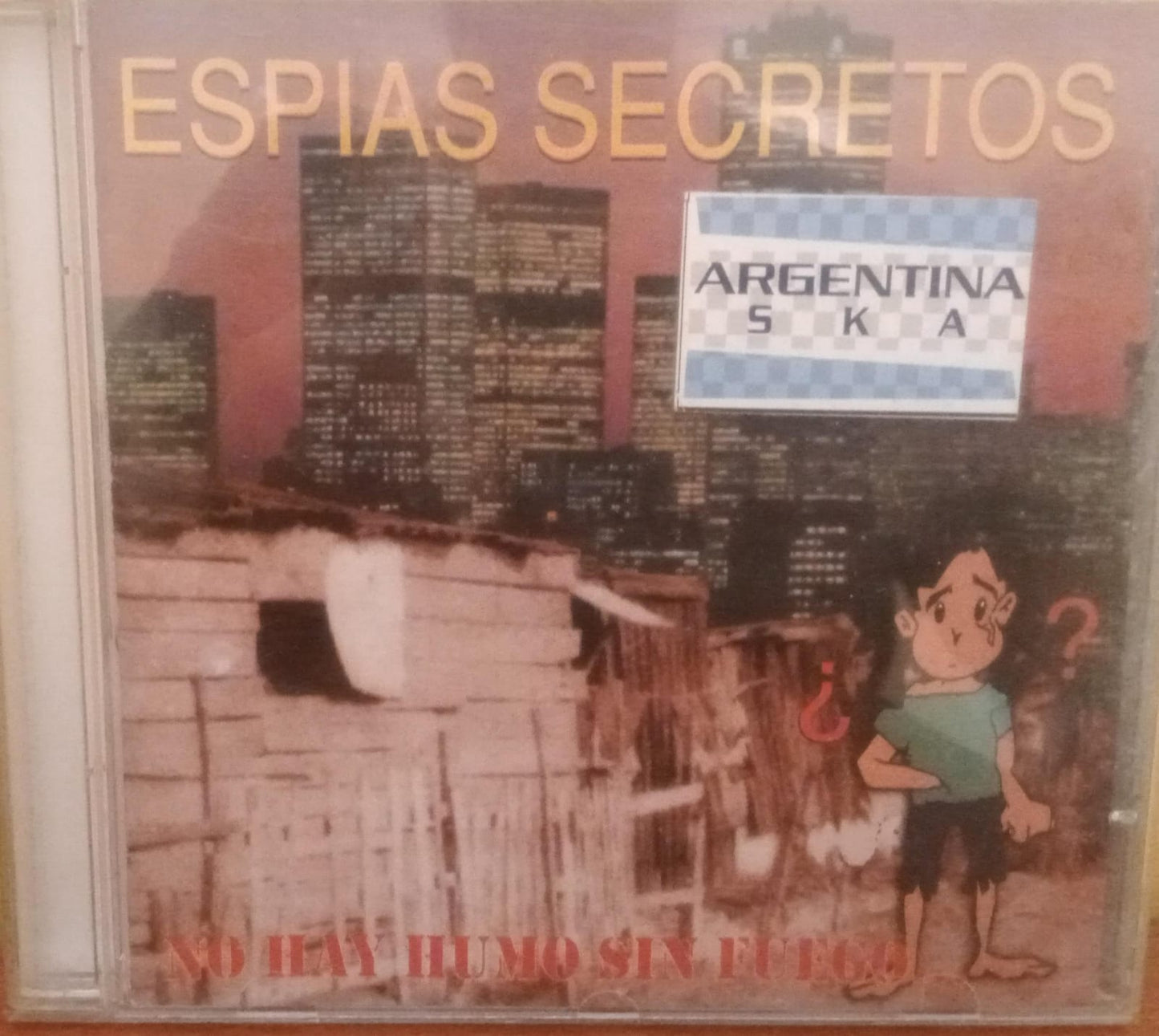 Espias Secretos – No Hay Humo Sin Fuego. Cd en buen estado. tienda de discos en méxico formato muerto