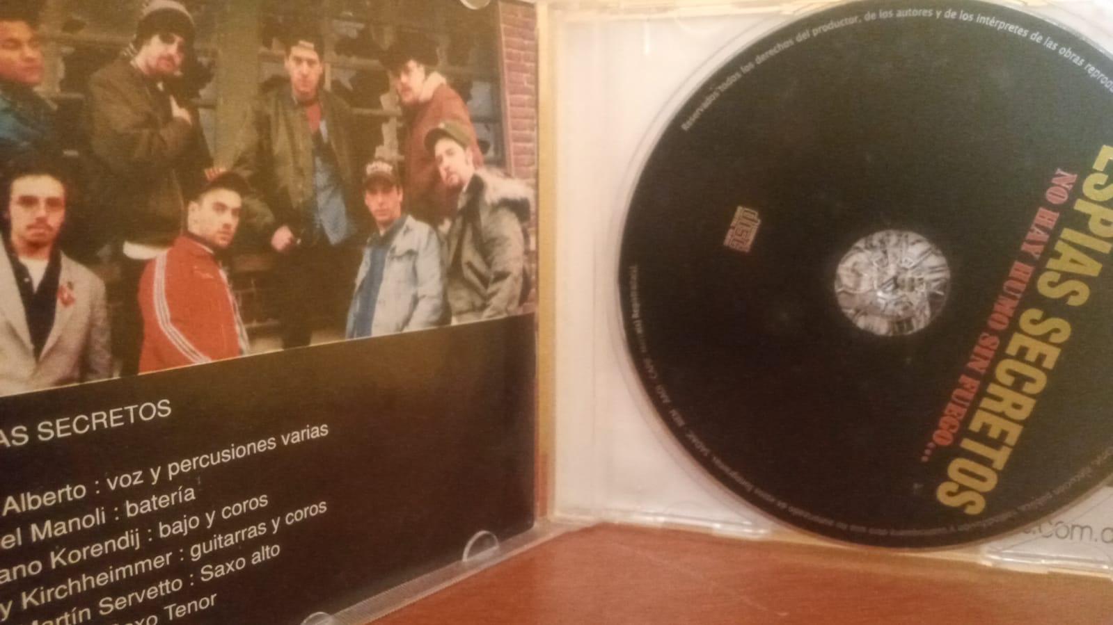 Espias Secretos – No Hay Humo Sin Fuego. Cd en buen estado. tienda de discos en méxico formato muerto