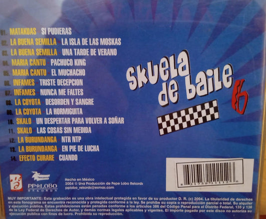 Skuela de baile 6. Cd en buen estado. tienda de discos en méxico formato muerto