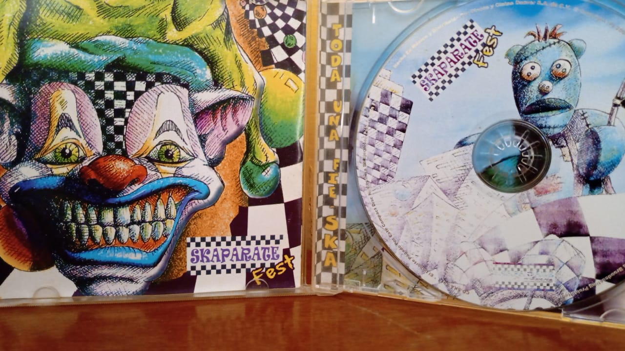 Skaparate Fest, Varios Artistas Cd en buen estado. tienda de discos en méxico formato muerto