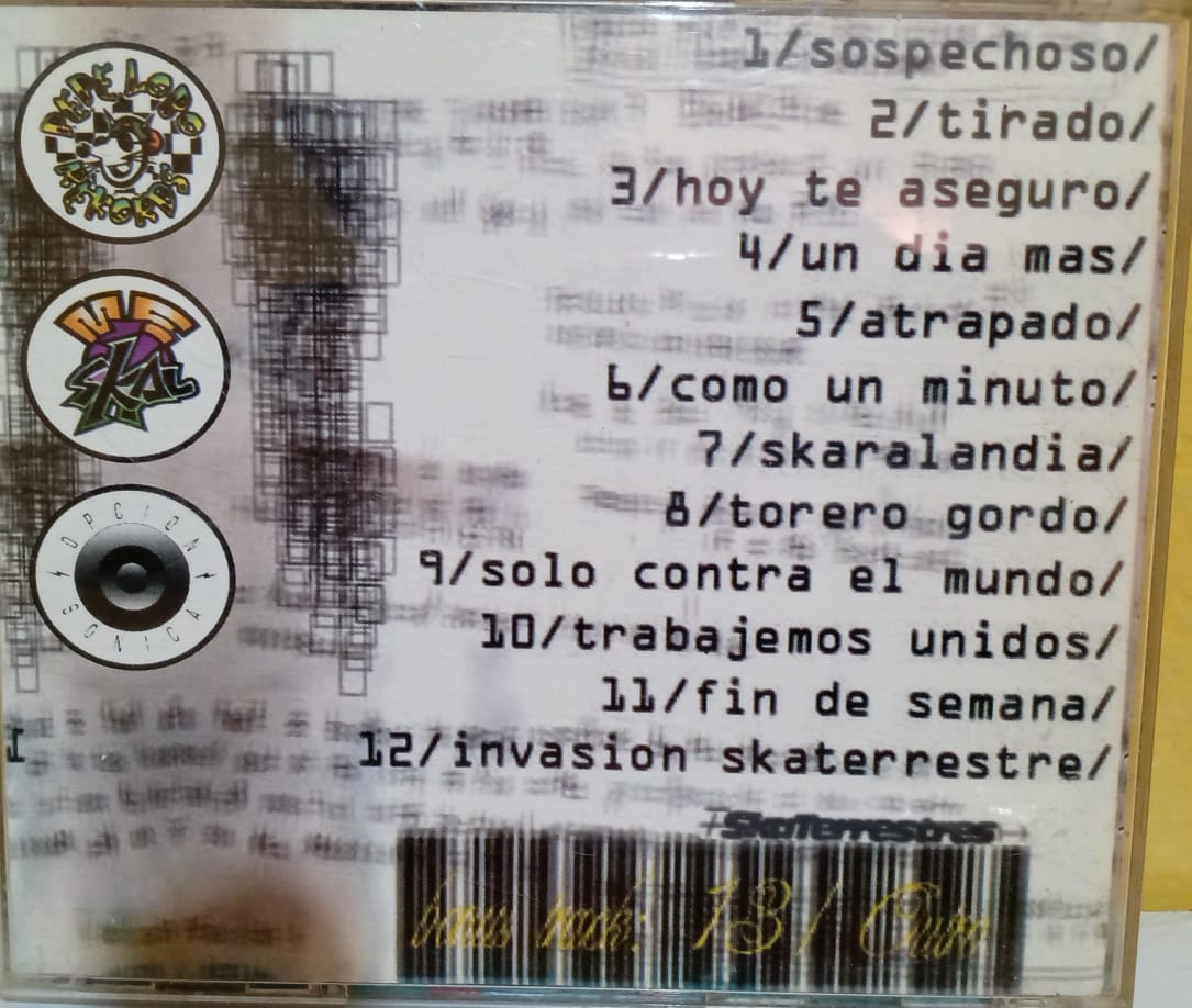 Skaterrestres – Invasion Skaterrestre. Disco en buen estado. tienda de discos en méxico formato muerto