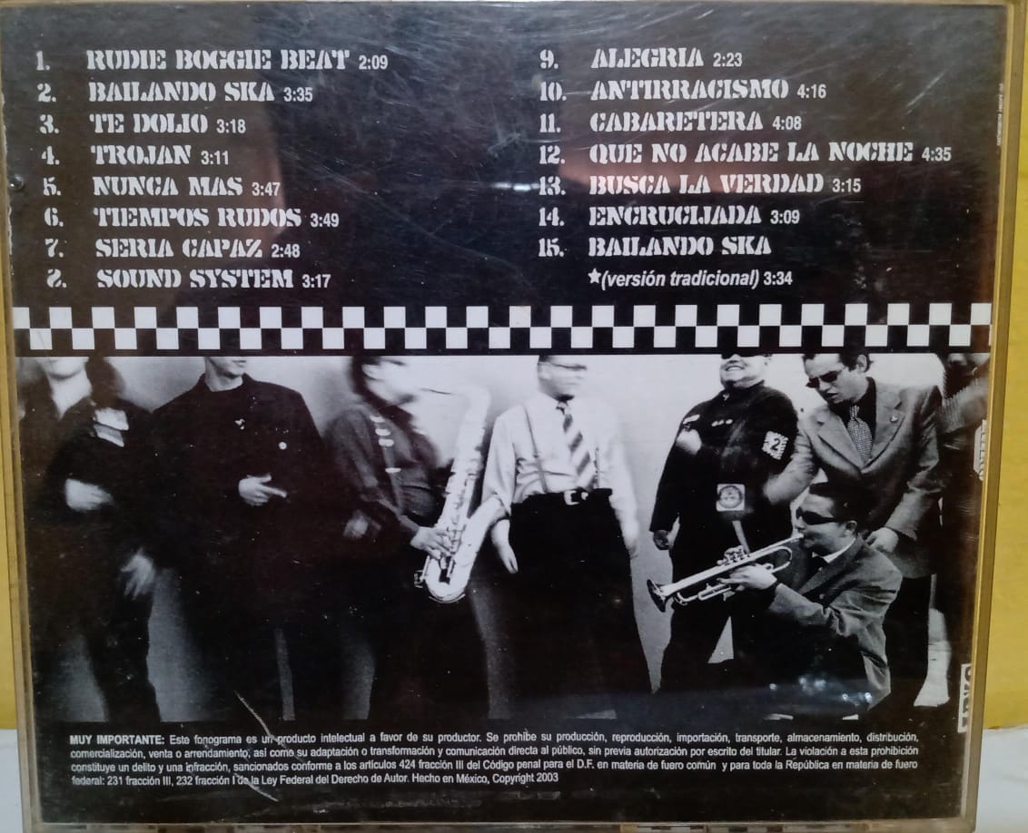 Pánico Latino – Bailando Ska. Cd en buen estado.