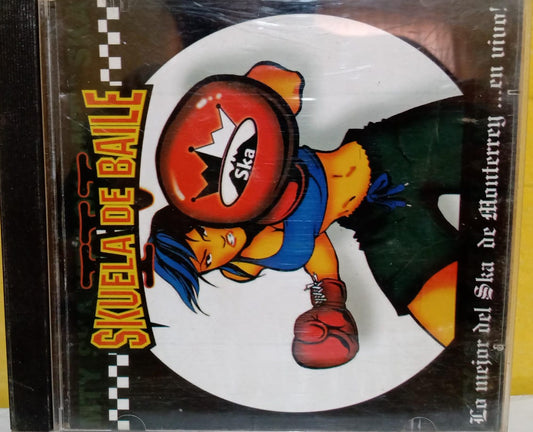 Varios. Skuela de Baile Vol.4 Lo Mejor Del Ska de Monterrey... En Vivo! Cd en buen estado. tienda de discso en méxico formato muerto