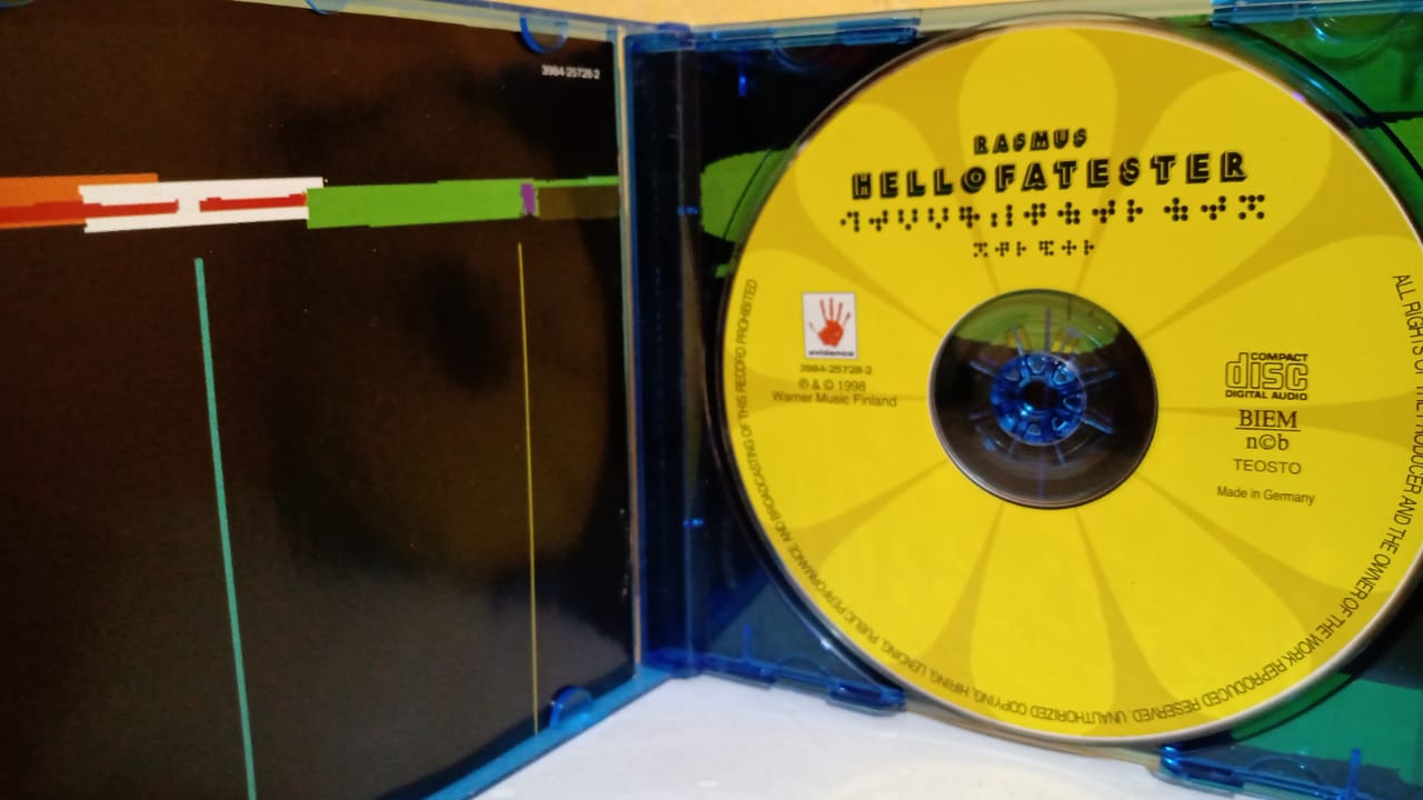 Hell of a Tester de The Rasmus. Cd en buen estado. tienda de discos en méxico formato muerto