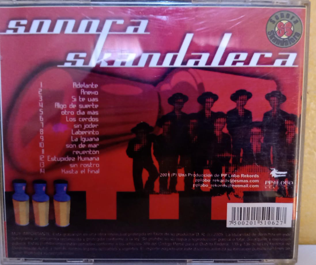 Sonora Skandalera – Sonora Skandalera. Cd en buen estado. tienda de discos en méxico formato muerto