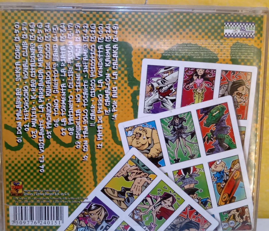 Varios – Homenaje Maldito Vol. 1. Cd en buen estado. tienda de discos en méxico formato muerto