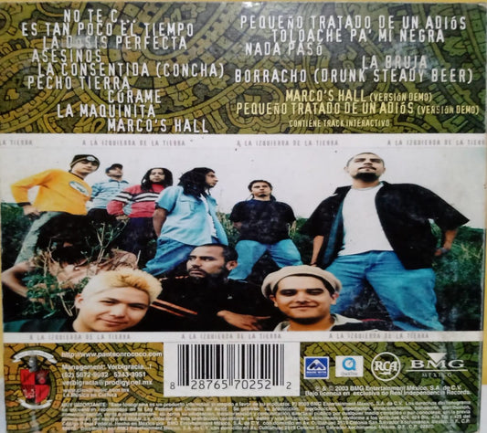 Panteón Rococó – A La Izquierda De La Tierra. Cd en buen estado. tienda de discos en méxico formato muerto