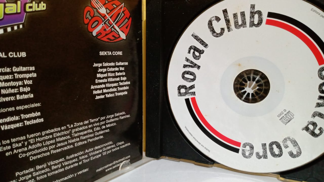 Sekta Core / Royal Club – Royal Club - Sekta Core. Cd en buen estado. tienda de discos en méxico formato muerto