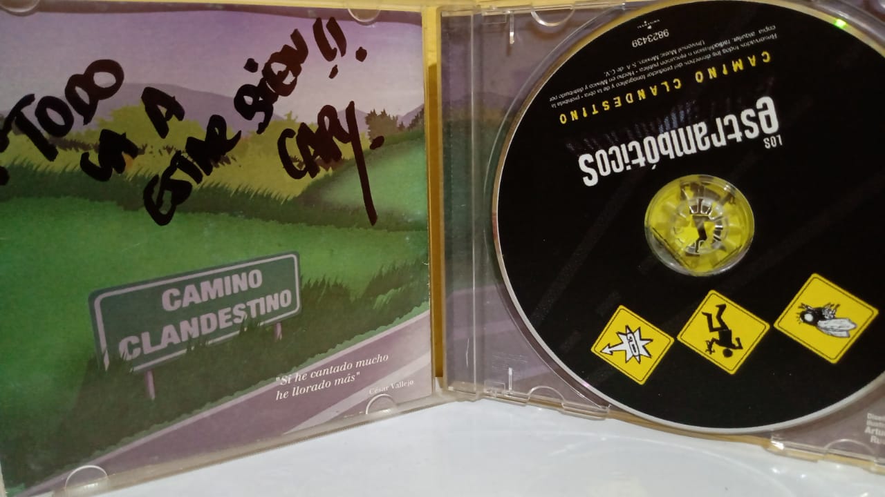 Los Estrambóticos – Camino Clandestino. Cd en buen estado. tienda de discos en méxico formato muerto