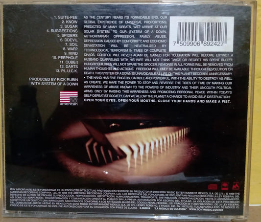 💿🔥 System of a Down – System of a Down (CD nacional) – En buen estado 🔥💿 tienda de discos en méxico formato muerto