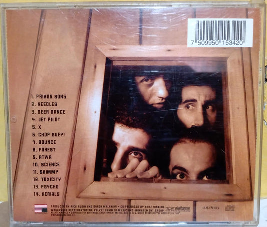 💿🔥 System Of A Down – Toxicity (CD nacional) – En buen estado 🔥💿 tienda de discos en méxico formato muerto