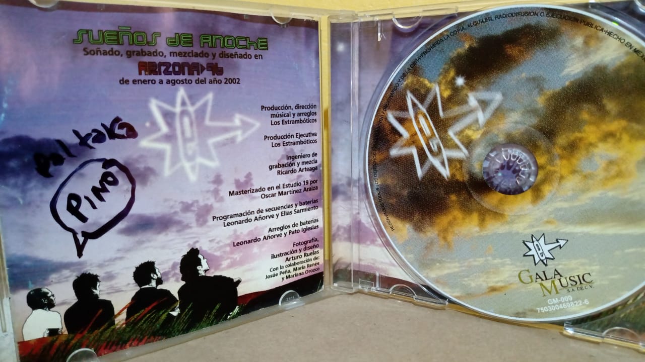 Los Estrambóticos – Sueños De Anoche. Cd en buen estado. tienda de discos en méxico formato muerto