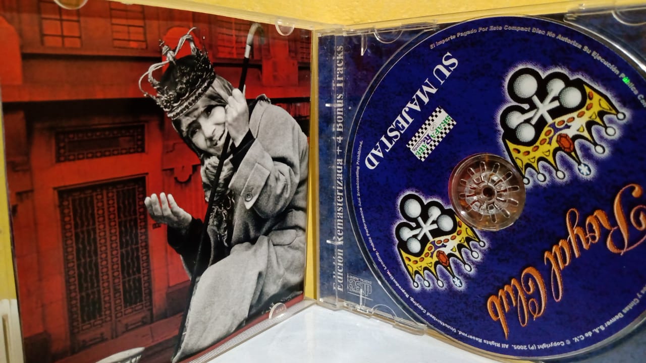 Royal Club – Su Majestad. Cd en buen estado. tienda de discos en méxico formato muerto