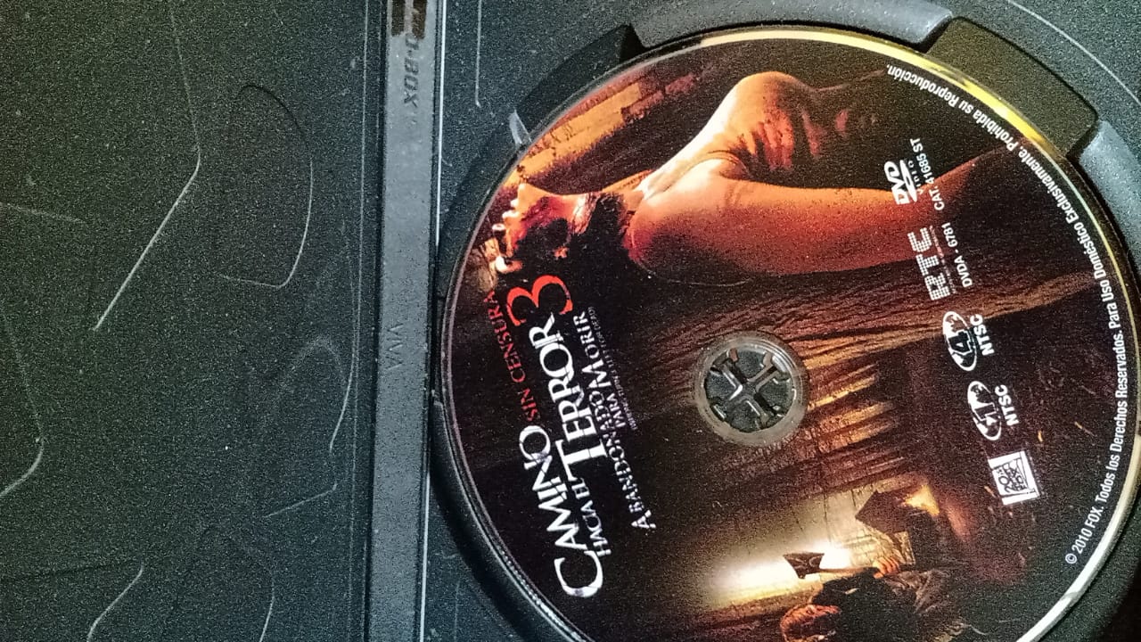 Camino hacia el terror 3. DVD nacional en buen estado. tienda de discos en méxico formato muerto