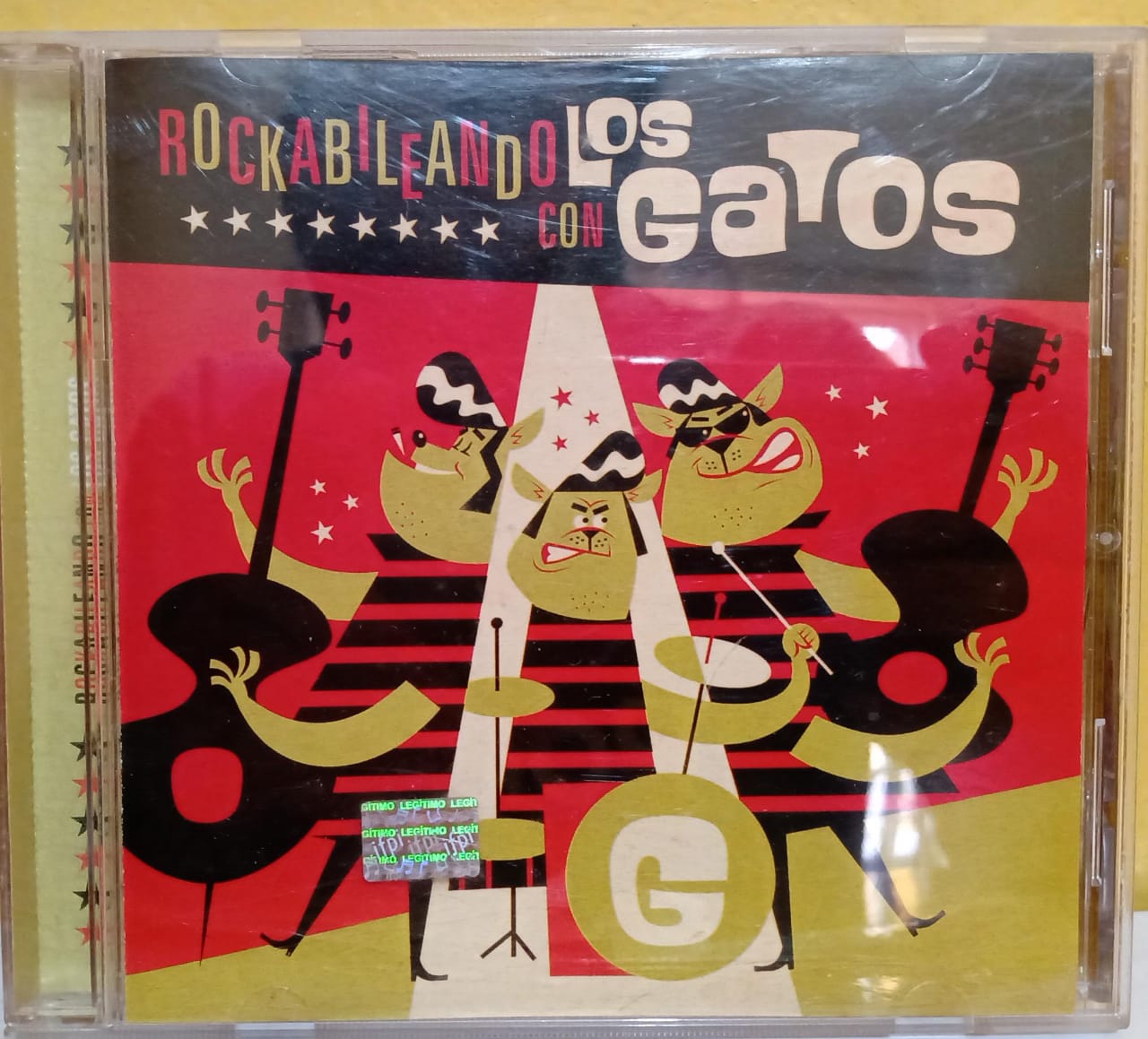 Los Gatos – Rockabileando Con Los Gatos. Cd en buen estado. tienda de discos en méxico formato muerto