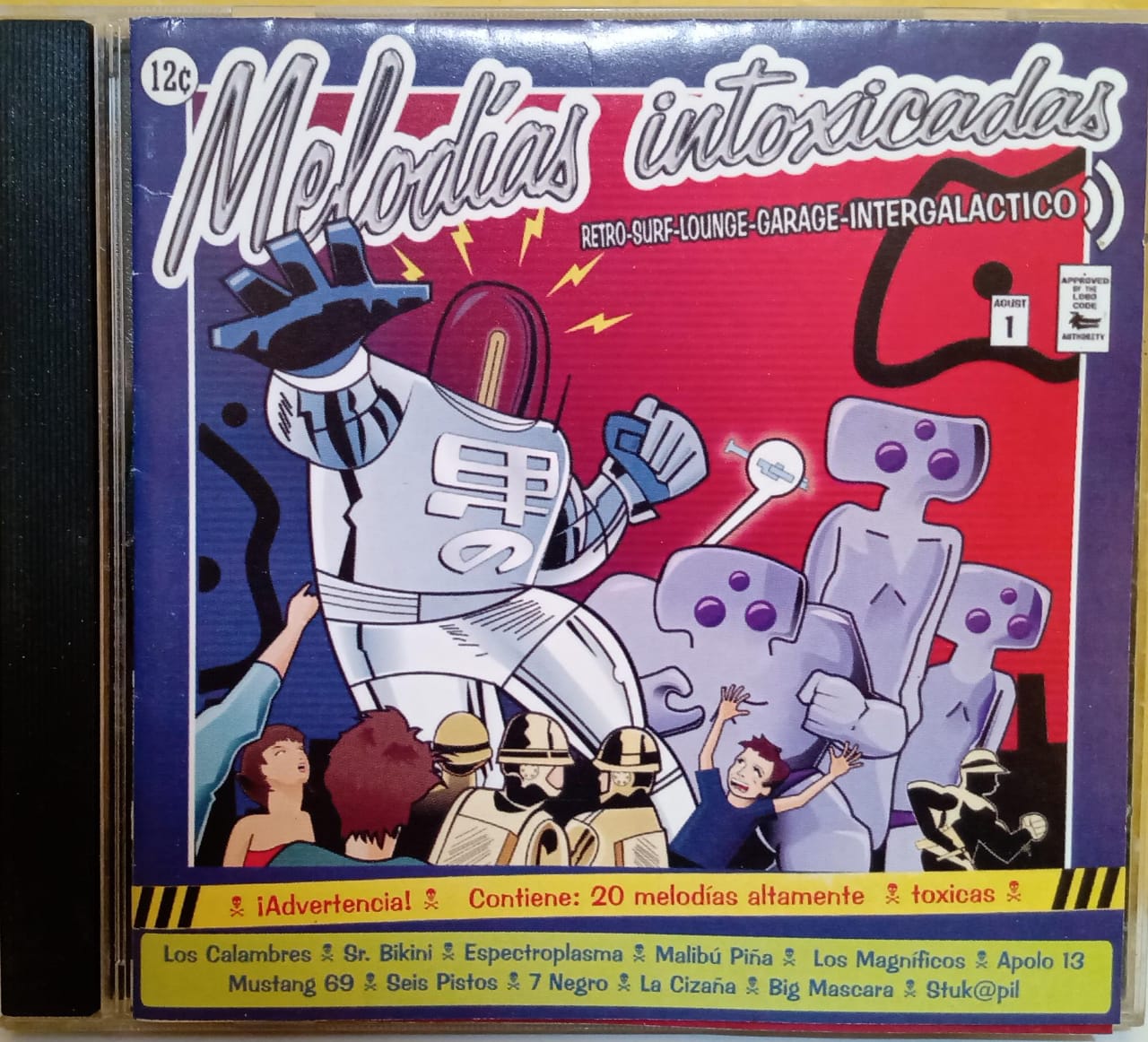 V. A. - Melodías Intoxicadas [2003]. Cd en buen estado. tienda de discos en méxico formato muerto