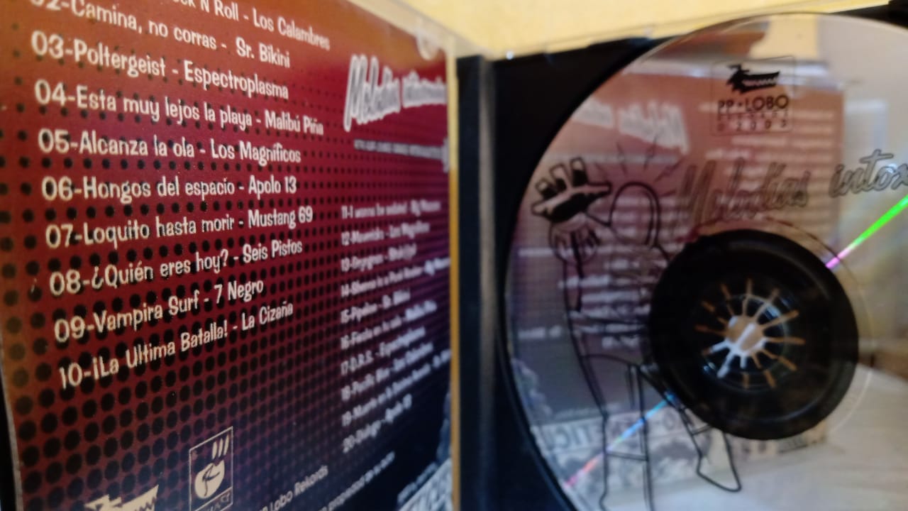 V. A. - Melodías Intoxicadas [2003]. Cd en buen estado. tienda de discos en méxico formato muerto