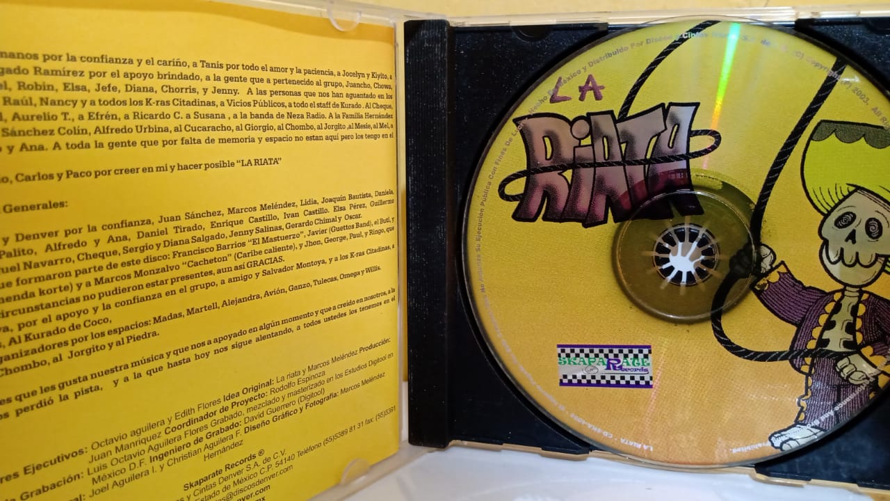 La Riata – La Riata. Cd en buen estado. tienda de discos en méxico formato muerto
