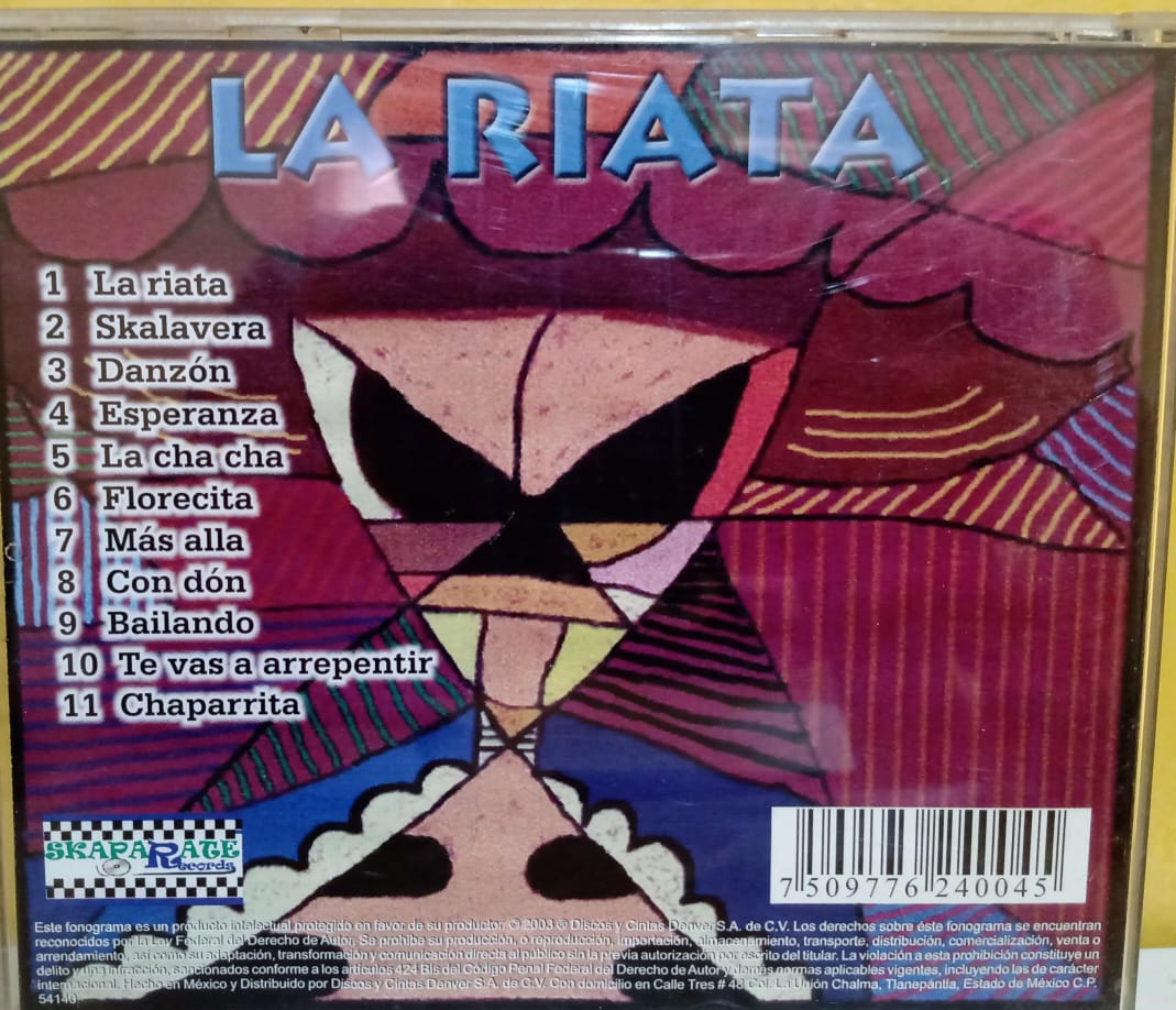 La Riata – La Riata. Cd en buen estado. tienda de discos en méxico formato muerto