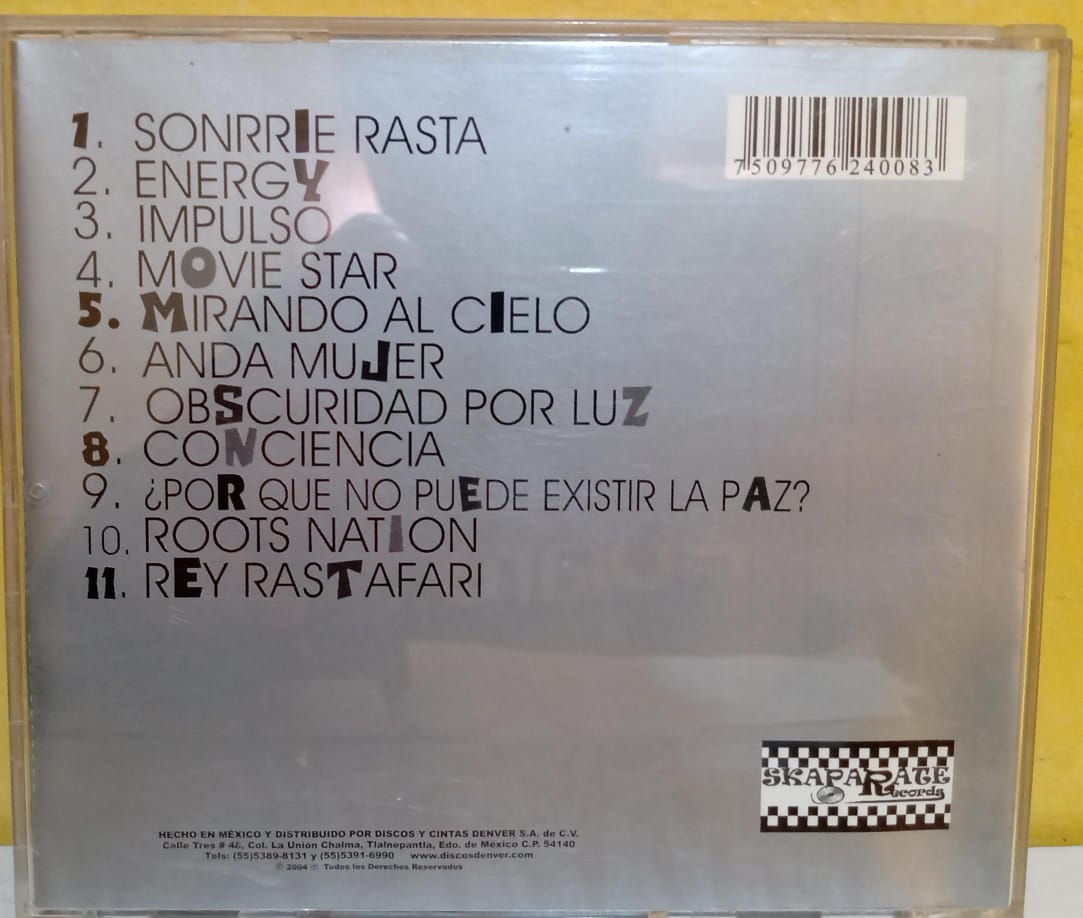Ghetto's Band – Conciencia. Cd en buen estado. tienda de discos en méxico formato muerto