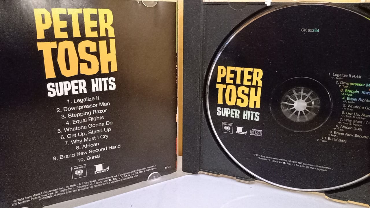 Peter Tosh – Super Hits. Cd en buen estado. tienda de discos en méxico formato muerto