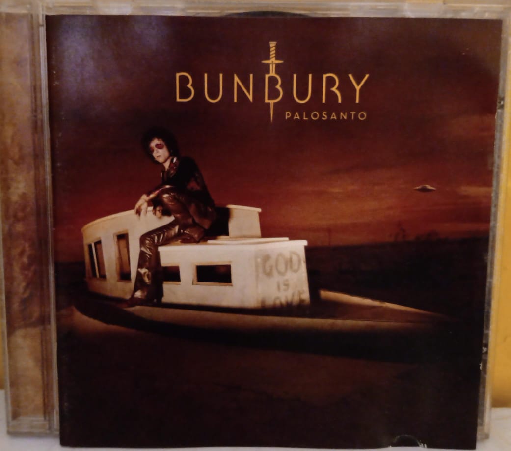 Bunbury – Palosanto. Cd en buen estado. tienda de discos en méxico formato muerto