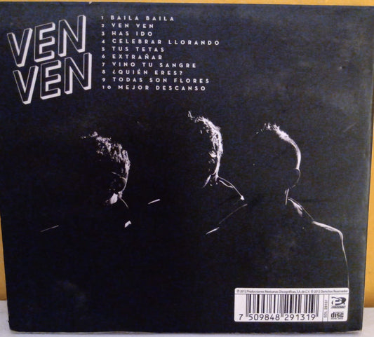 Liquits – Ven Ven. Cd en buen estado. tienda de discso en méxico formato muerto