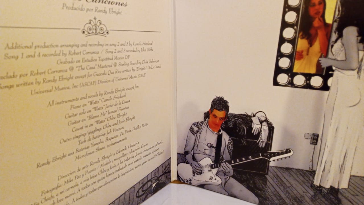 Randy Ebright – Miss Canciones. Cd en buen estado. tienda de discos en méxico formato muerto