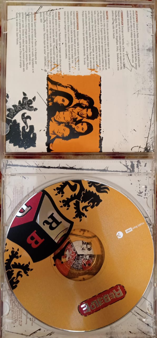 RBD – Rebelde. CD en buen estado. tienda de discos en méxico formato muerto