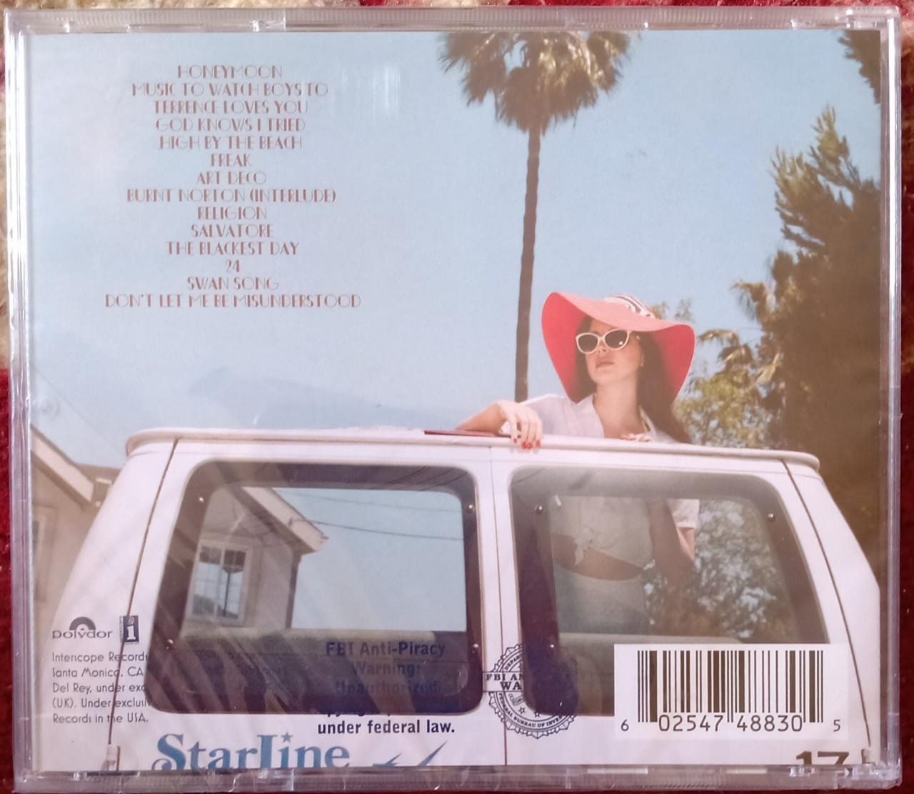 💿 Honeymoon – Lana Del Rey. Cd nuevo. tienda de discos en méxico formato muerto