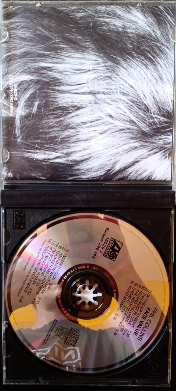 💿 Phil Collins. Face Value. Cd importado excelente estado. tienda de discos en méxico formato muerto
