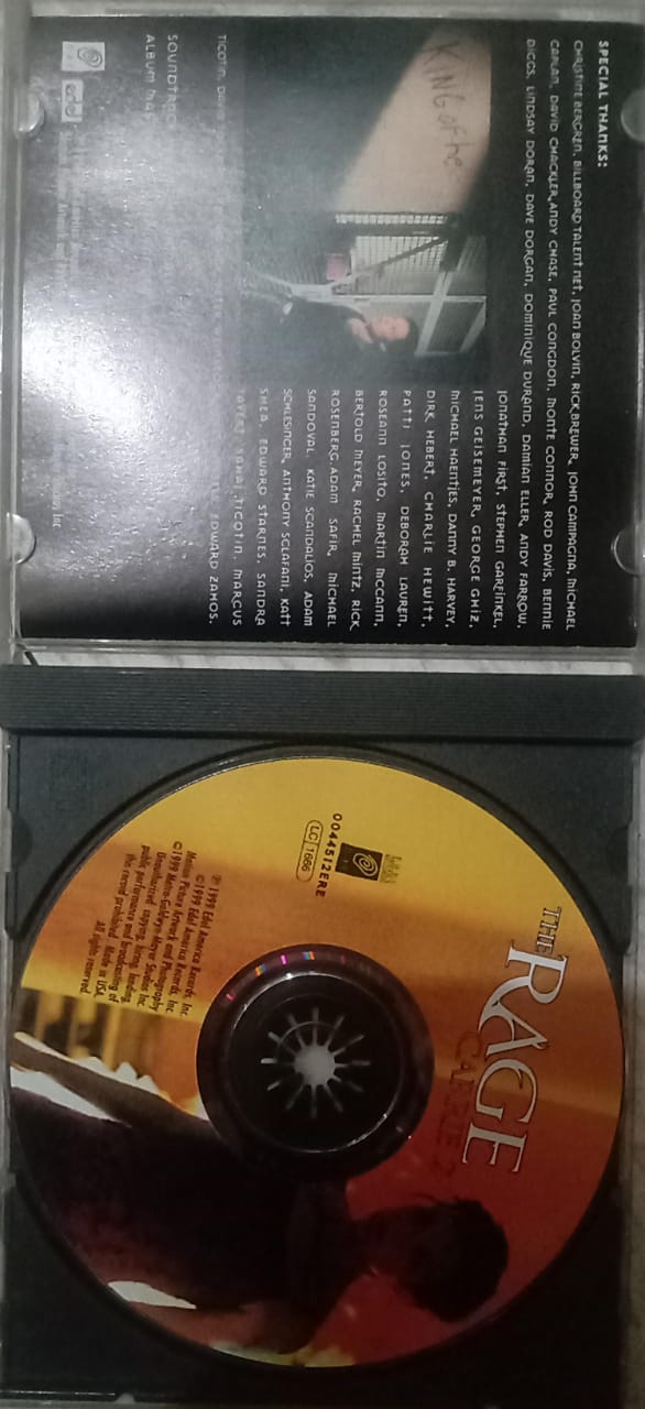 Varios – The Rage: Carrie 2. Cd en buen estado. tienda de discos en méxico formato muerto