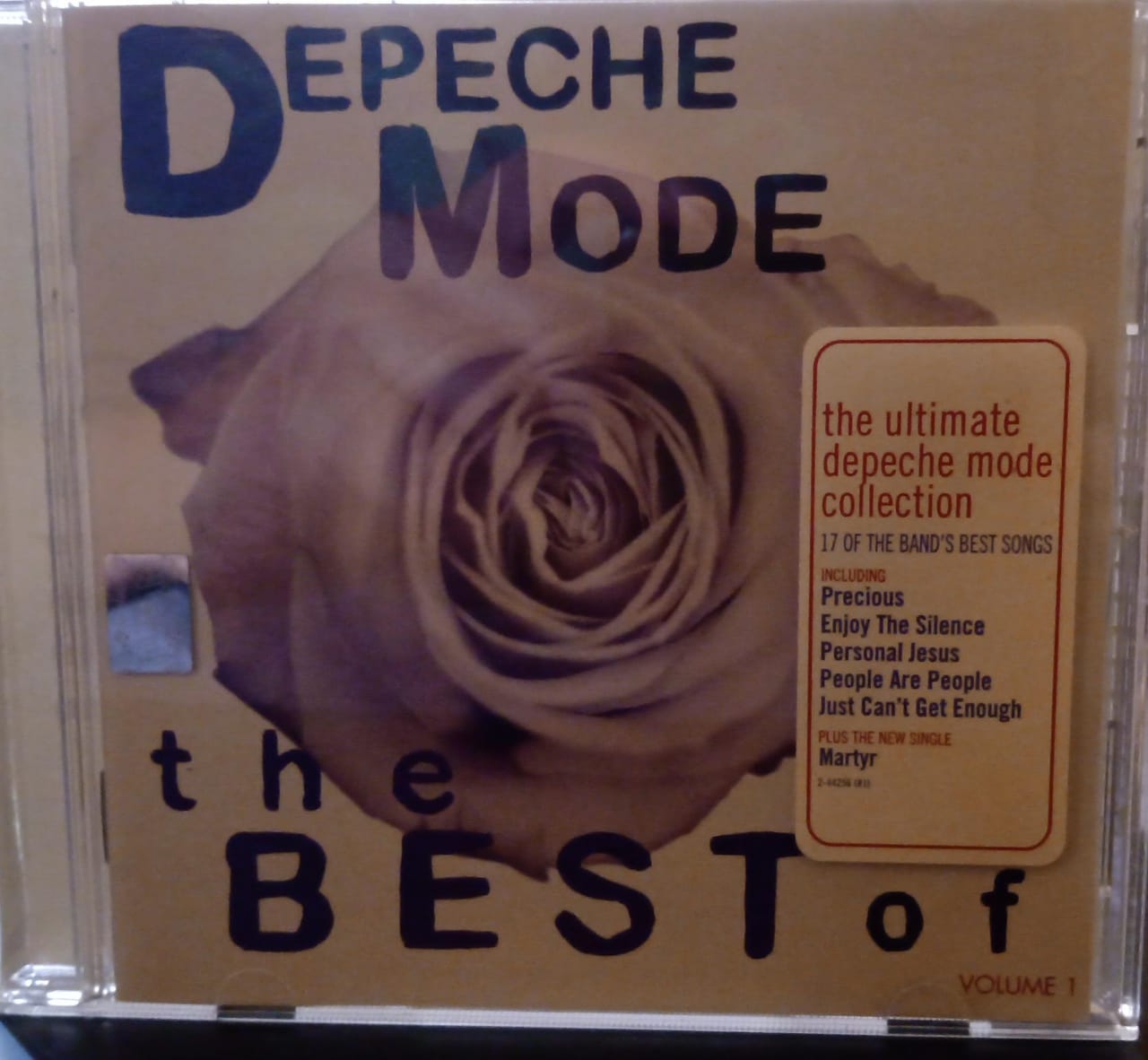 💿 Depeche Mode – The Best Of Vol. 1 (CD nacional). tienda de discso en méxico formato muerto