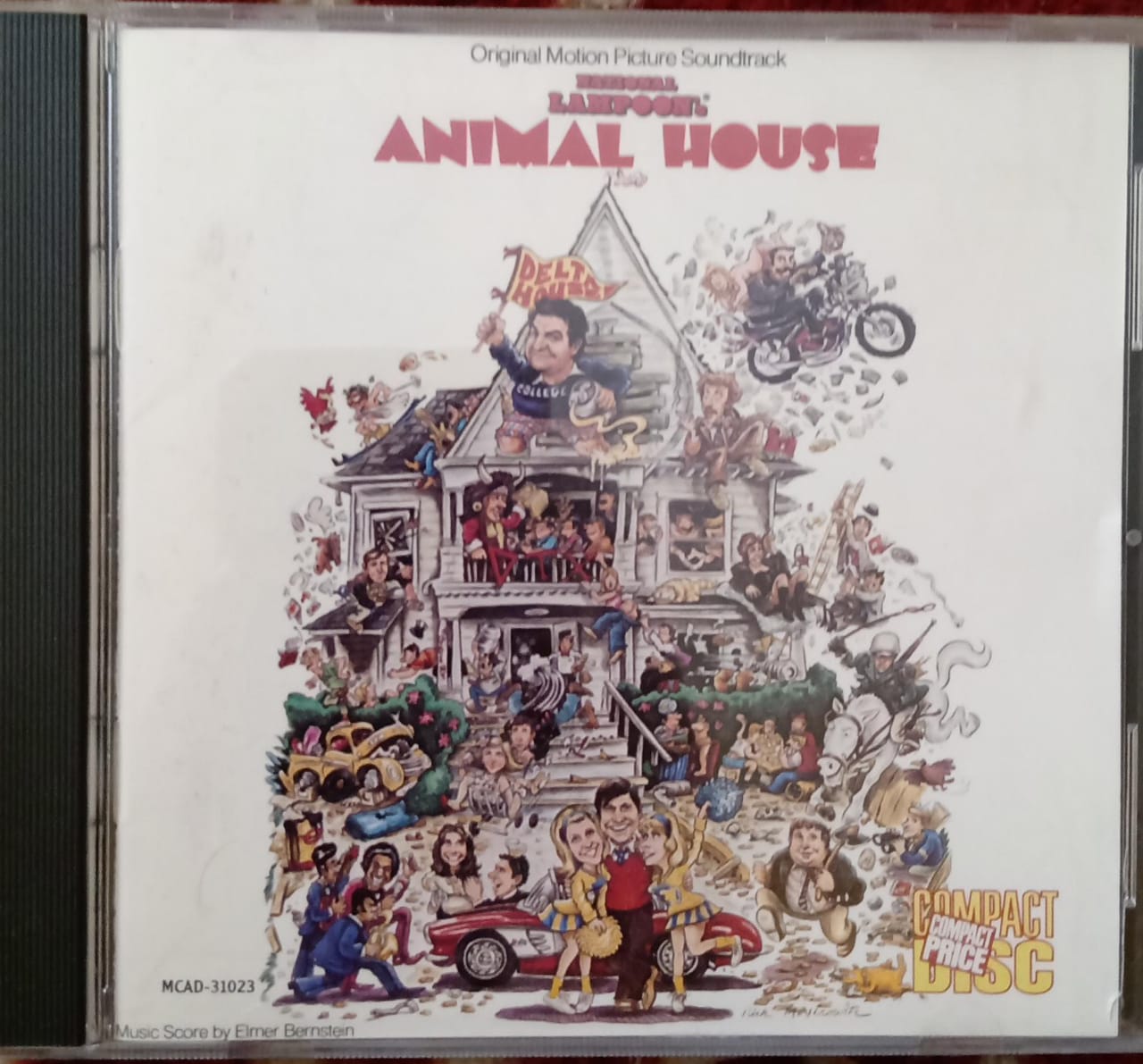 Varios – National Lampoon's Animal House (Ost Soundtrack). Cd buen estado. tienda de discos en méxico formato muerto