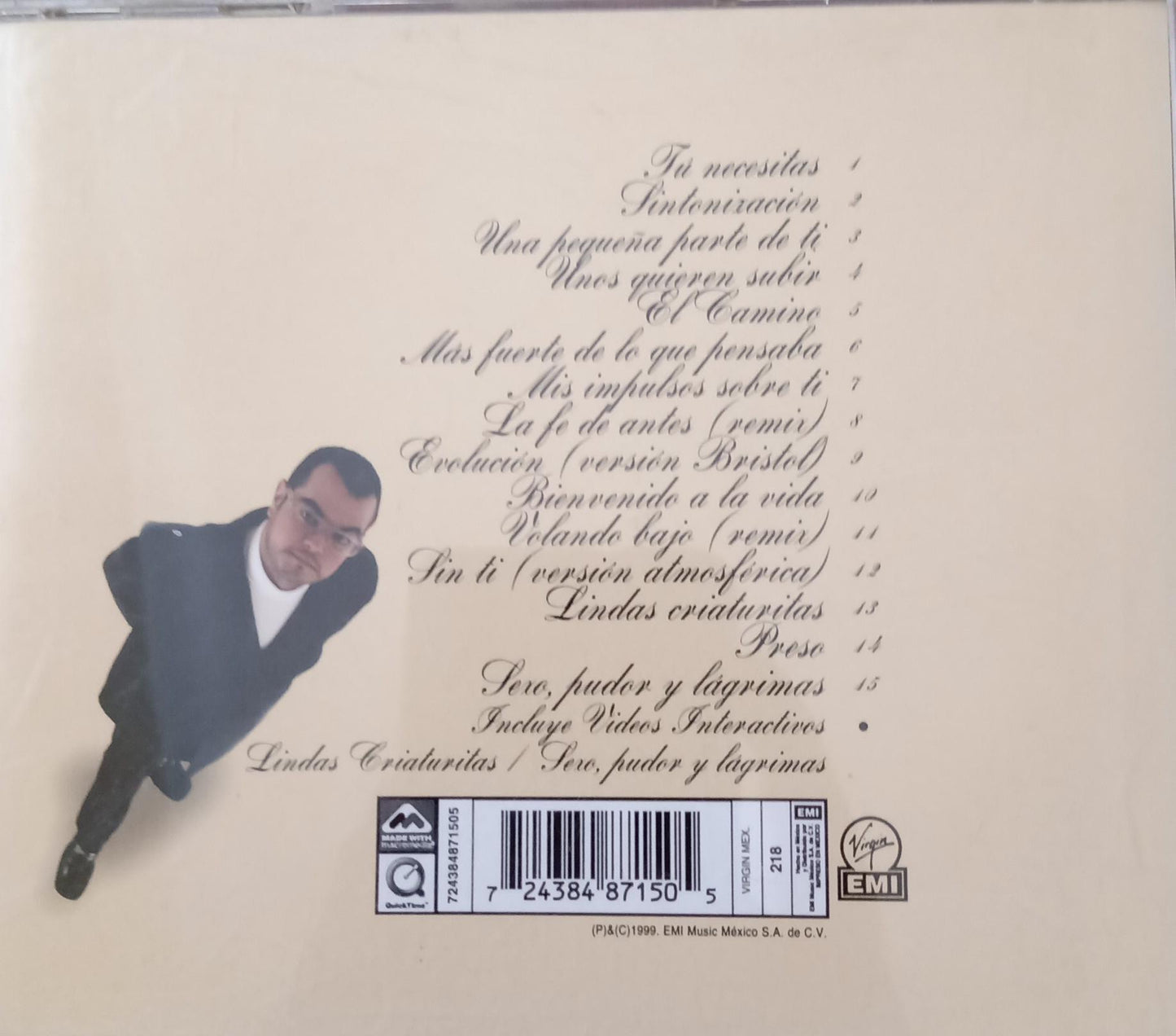 Aleks Syntek – 89-99. Cd en buen estado. tienda de discos en méxico formato muerto