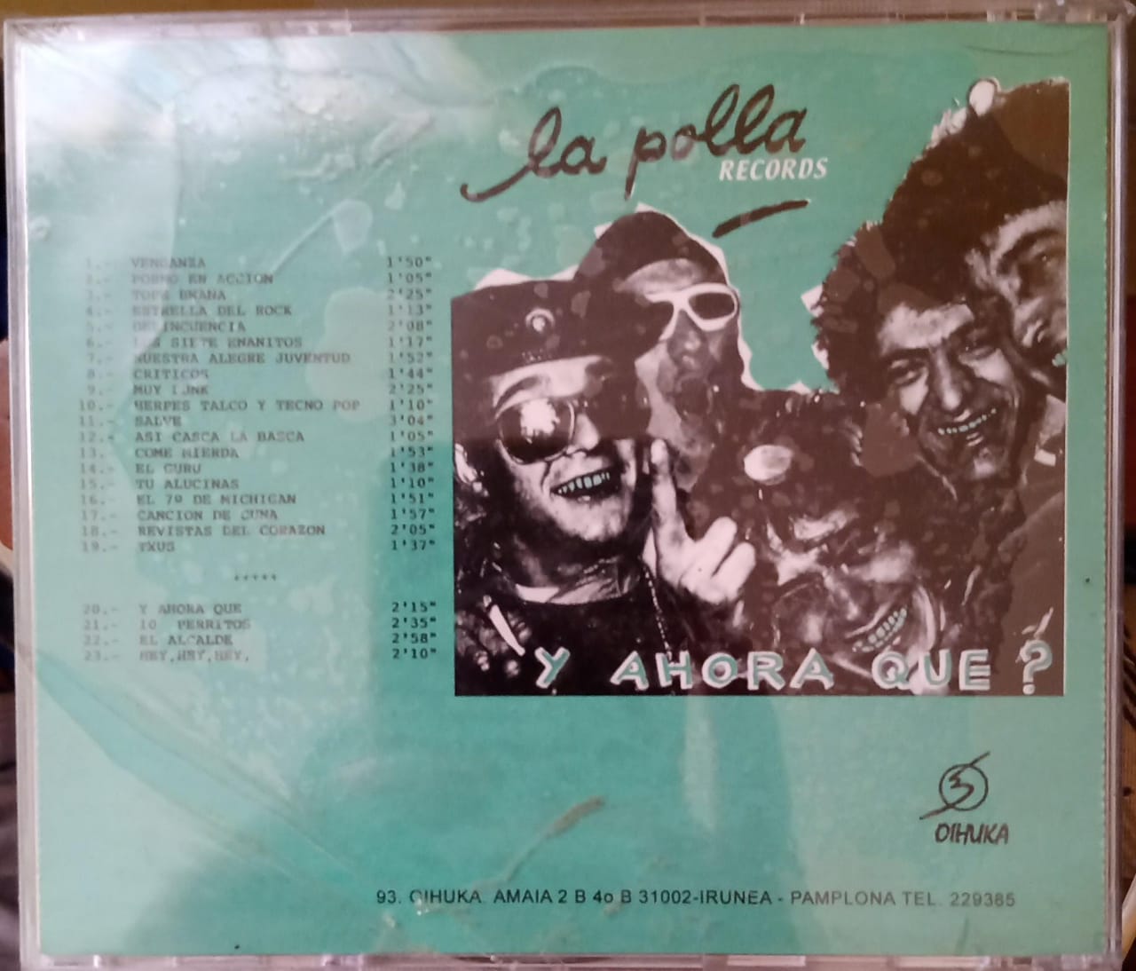 La Polla Records – Salve. Cd nuevo. tienda de discos en méxico formato muerto