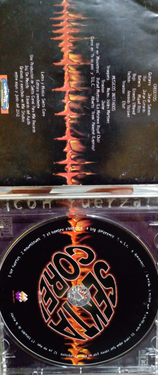 Sekta Core – ¡Con Fuerza! Cd en buen estado. tienda de discos en mxico formato muerto