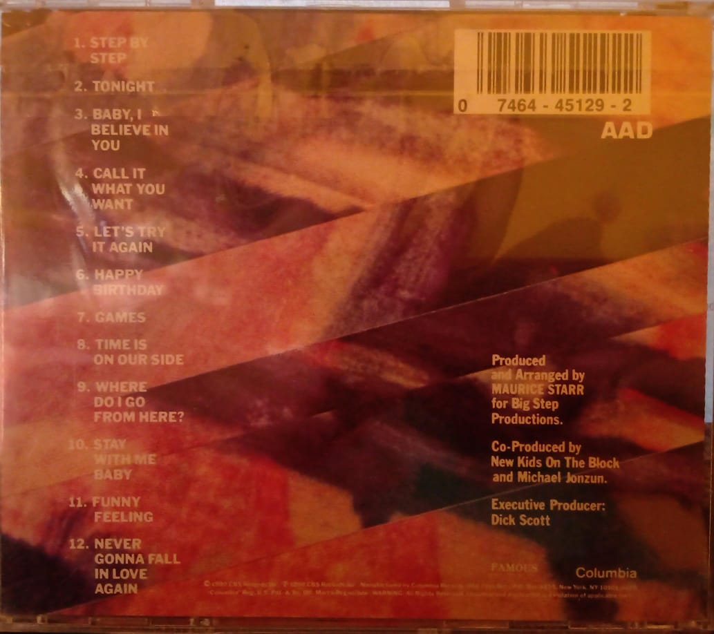 🕺 Step by Step de New Kids on the Block. Cd en buen estado. tienda de discos en méxico formato muerto