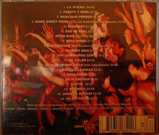 Los Pericos – 1000 Vivos. Cd en buen estado.