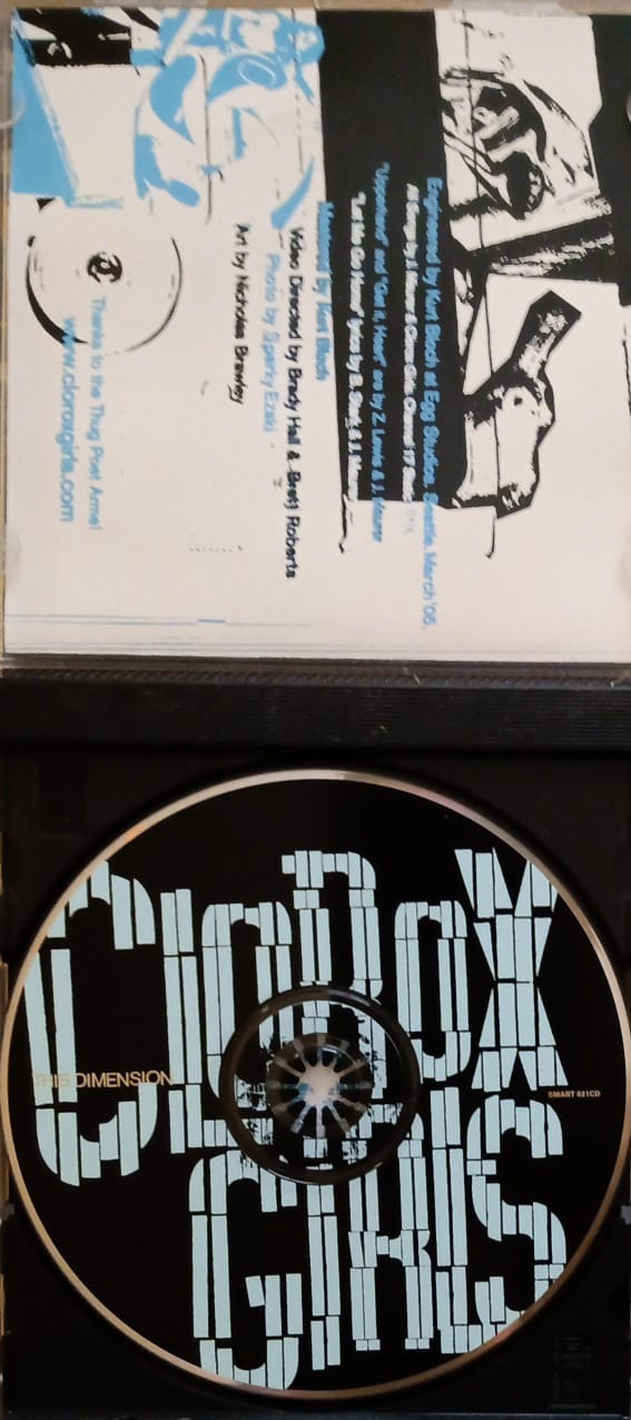 Clorox Girls – This Dimension. Cd importado buen estado. tienda de discos en méxico formato muerto