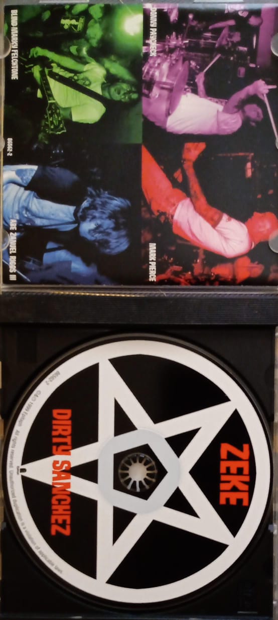 Zeke – Dirty Sanchez. Cd importado buen estado. tienda de discos en méxico formato muerto