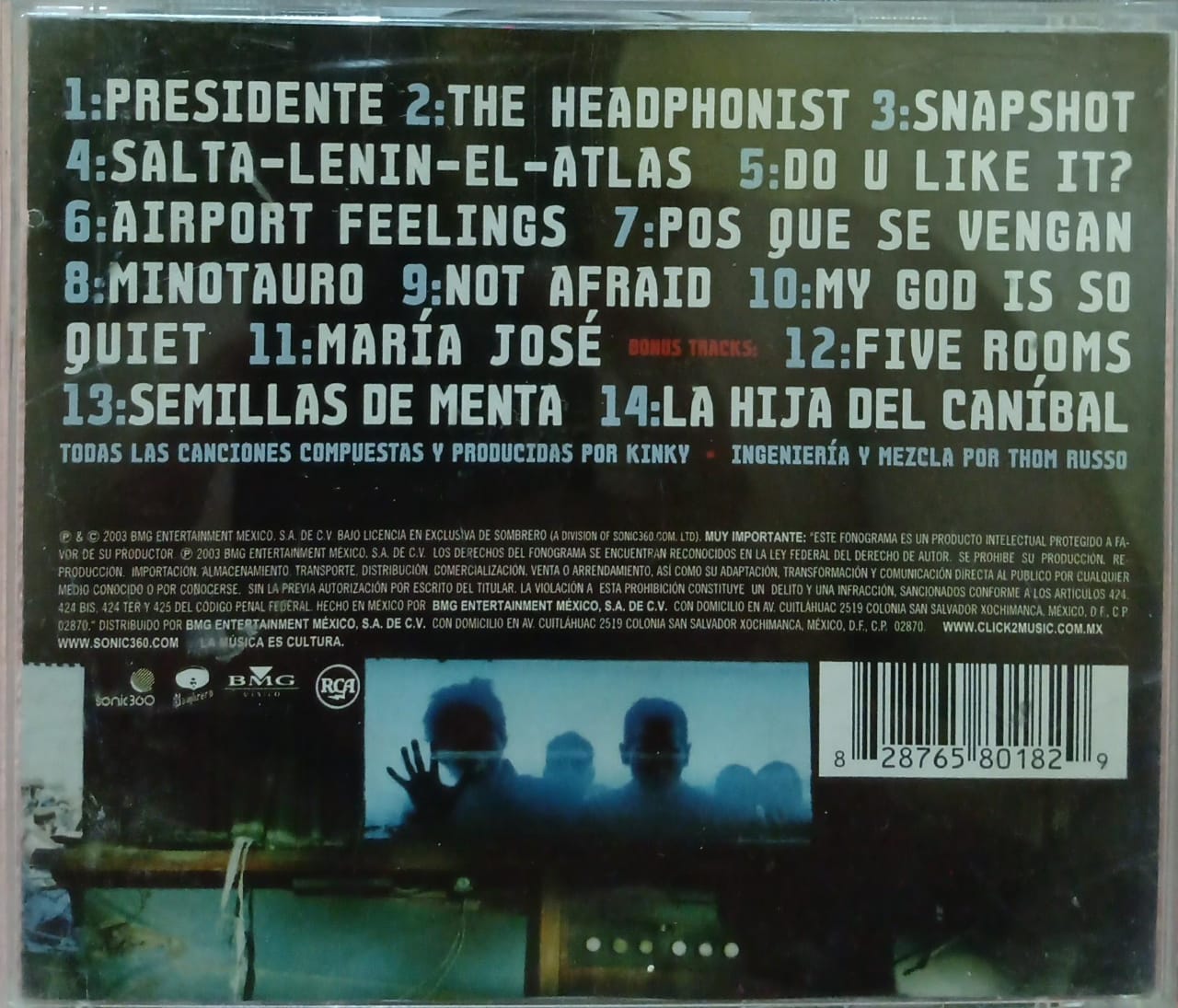 Kinky – Atlas. Cd en buen estado. tienda de discos en méxico formato muerto