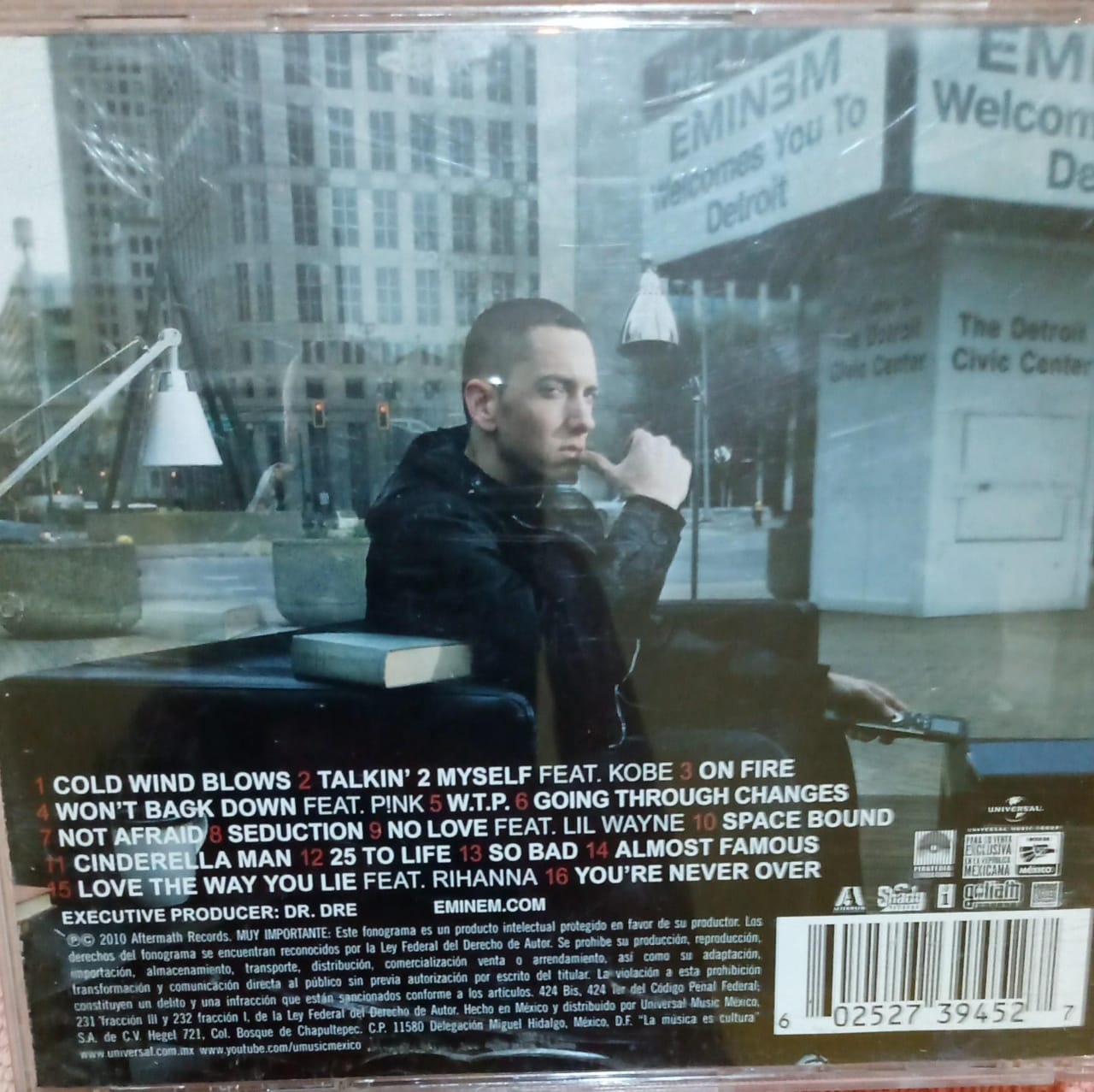 💿 Recovery – Eminem (CD) 💿 tienda de discso en méxico formato muerto