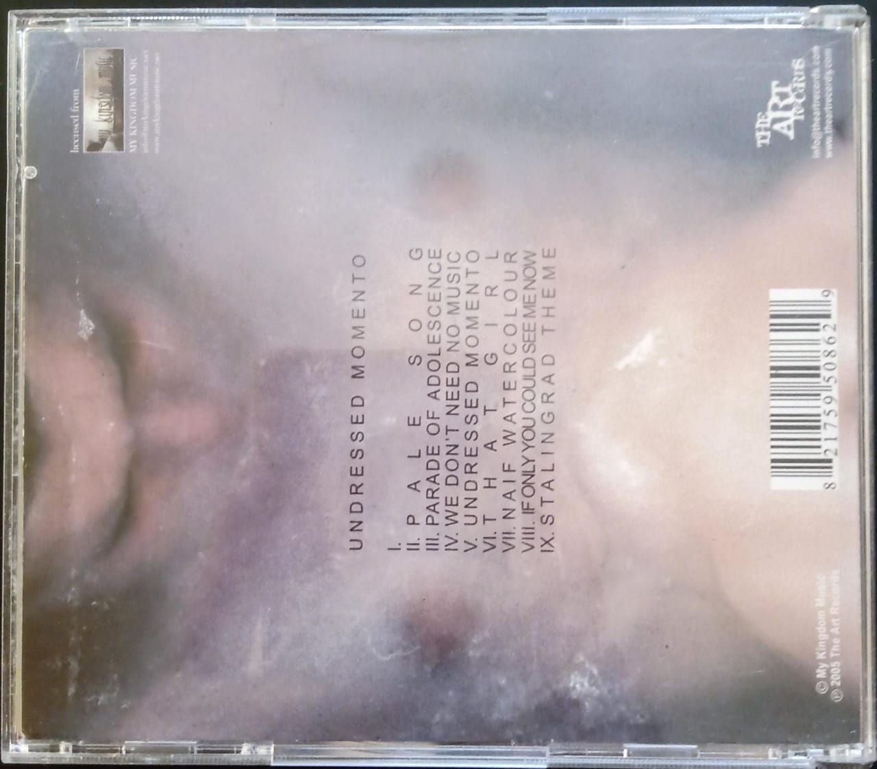 Klimt 1918 – Undressed Momento. Cd en buen estado. tienda de discos en méxico formato muerto