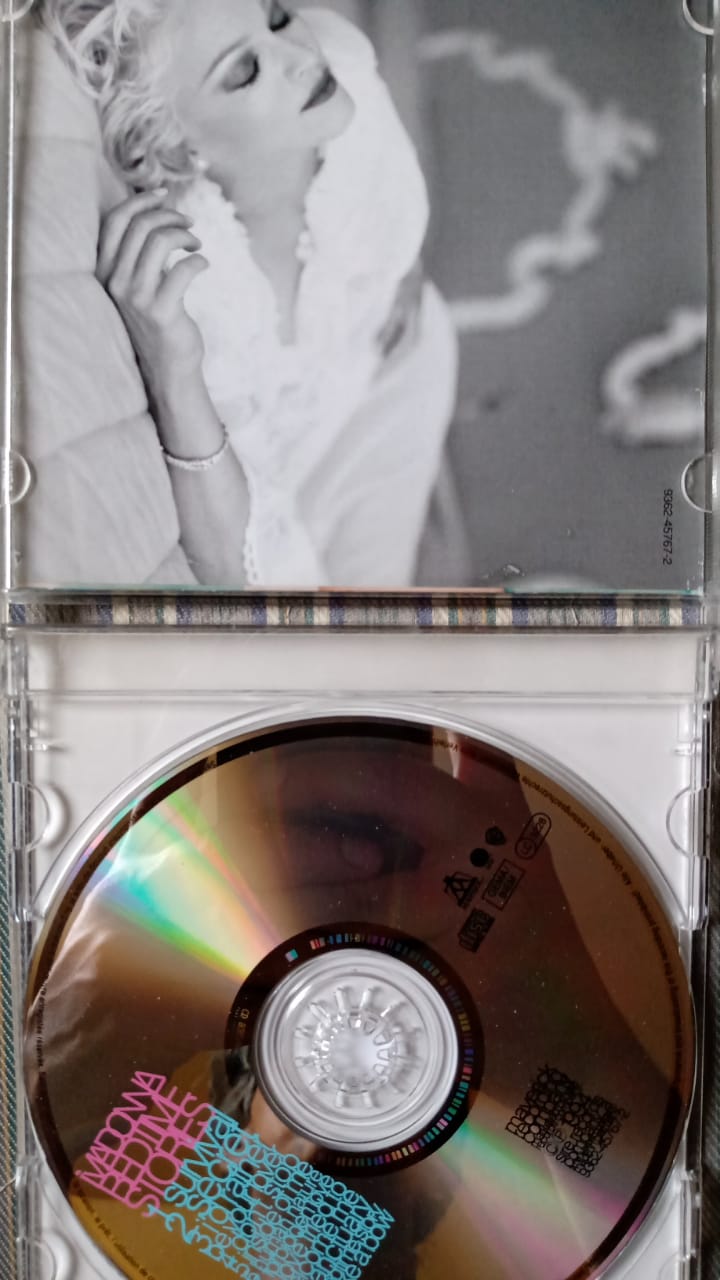 Madonna – Bedtime Stories. Cd importado excelente estado. tienda de discos en méxico formato muerto