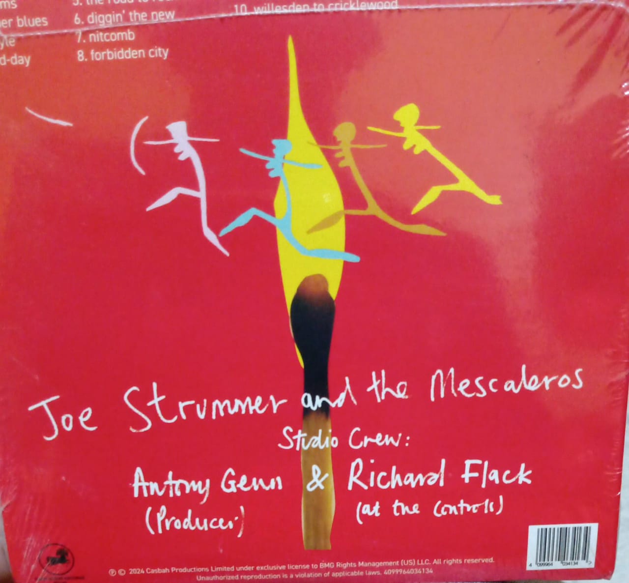 JOE STRUMMER &amp; THE MESCALEROS – Rock Art &amp; The X-Ray Style 🔥 Cd nuevo. tienda de discos en méxico formato muerto