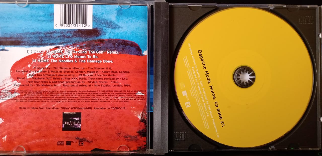 Depeche Mode – Home. CD importado en buen estado. tienda de discso en méxico fomrato muerto