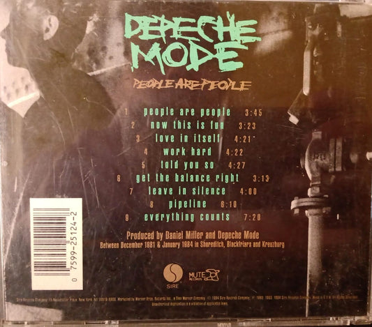 ⚙️ Depeche Mode – People Are People ⚙️
CD importado en buen estado 📀 tienda de discso en méxico formato muerto