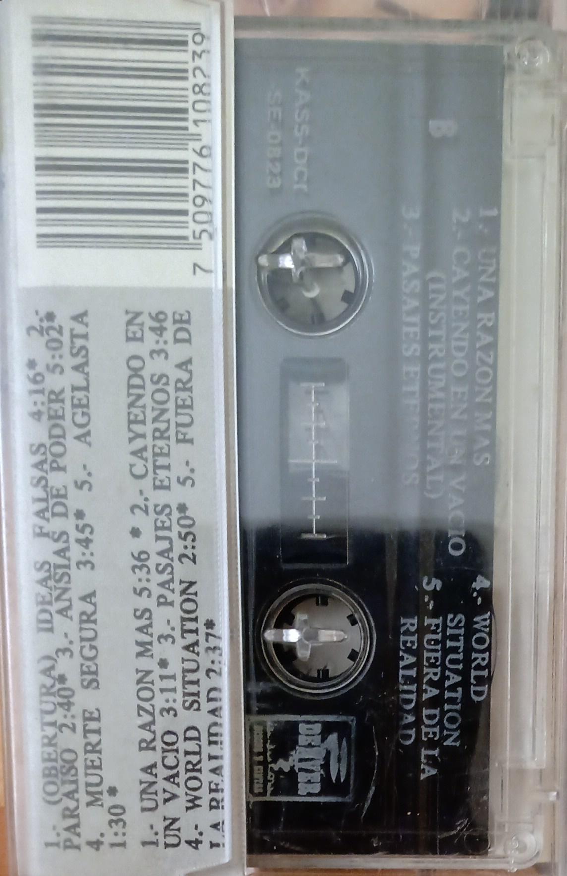 Sectas – Ideas Falsas. Cassette. tienda de discos en méxico formato muerto