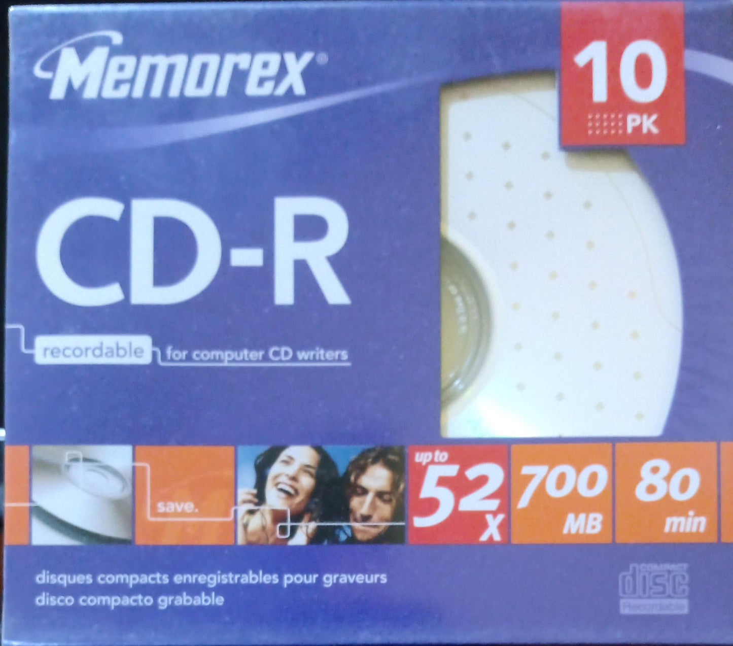 💿 Memorex CD-R 10 Pack 💿 Discos grabables nuevos 🔥
